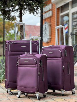 Комплект чемоданов Gloria 103, Фиолетовый, арт. Gloria 103 (purple) All Gloria 103 (purple) All фото