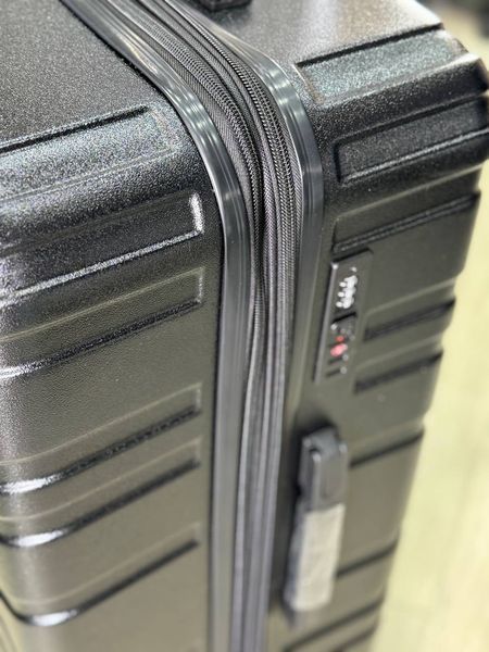 Wings 4 шт. Комплект Валіз з розширенням, на колесах, дорожня сумка на колесах Wings B030 (black) All фото