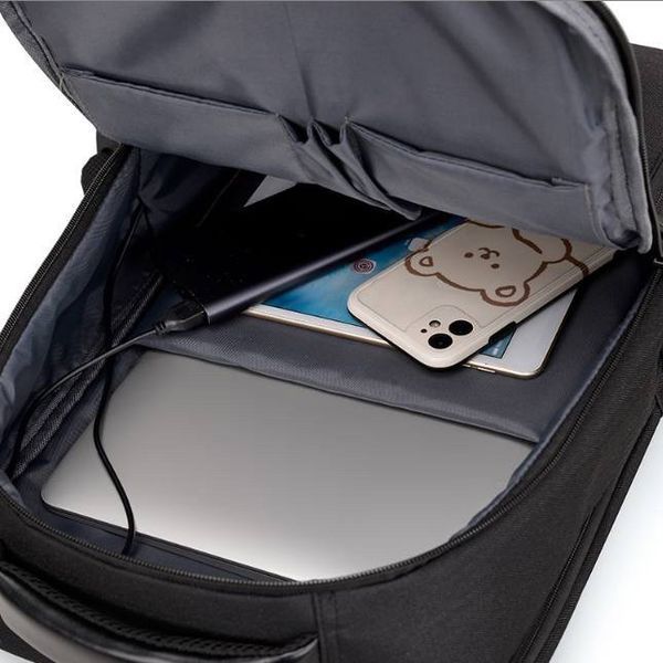 Рюкзак MSB, размер 40 &times; 30 &times; 15 см, цвет: Черный, арт. Рюк 0609 чор Backpack 0609 (Black) фото