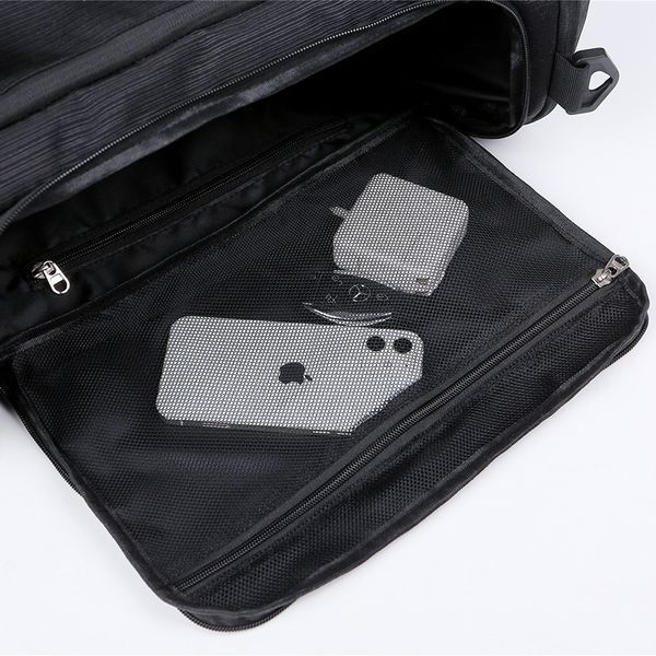 Сумка MSB, размер 47 &times; 27 &times; 22 см, цвет: Черный, арт. Сумка 0403 (черн) Bag 0403 (blk) фото
