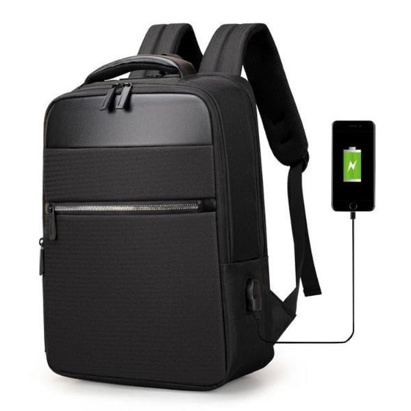 Рюкзак MSB, размер 40 &times; 30 &times; 15 см, цвет: Черный, арт. Рюк 0609 чор Backpack 0609 (Black) фото